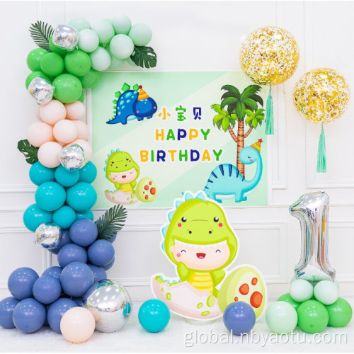 Dino Party Balloon theme party supplies cartoon foil balloons arch kit Factory